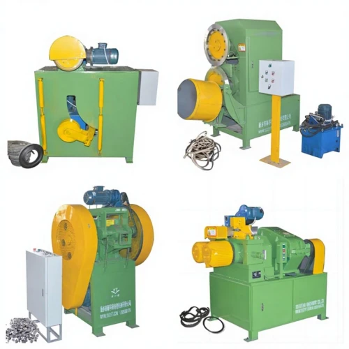 OTR Truck Dekk Resirkulering Gummi Cute Machine